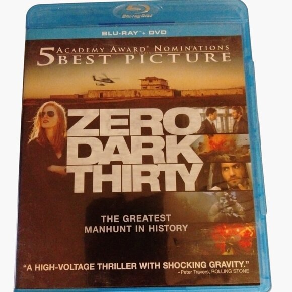 Zero Dark Thirty Blu ray DVD 2012 2 Disc Set - Picture 1 of 7